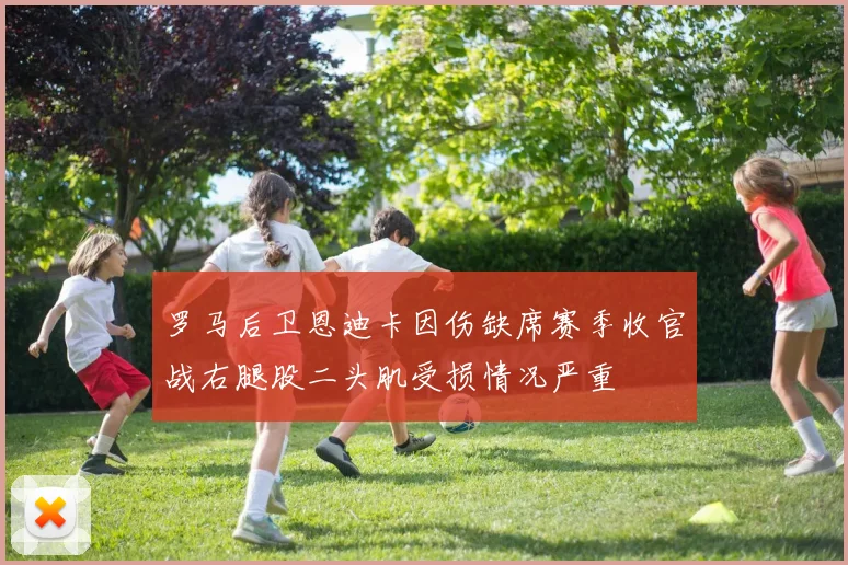 罗马后卫恩迪卡因伤缺席赛季收官战右腿股二头肌受损情况严重